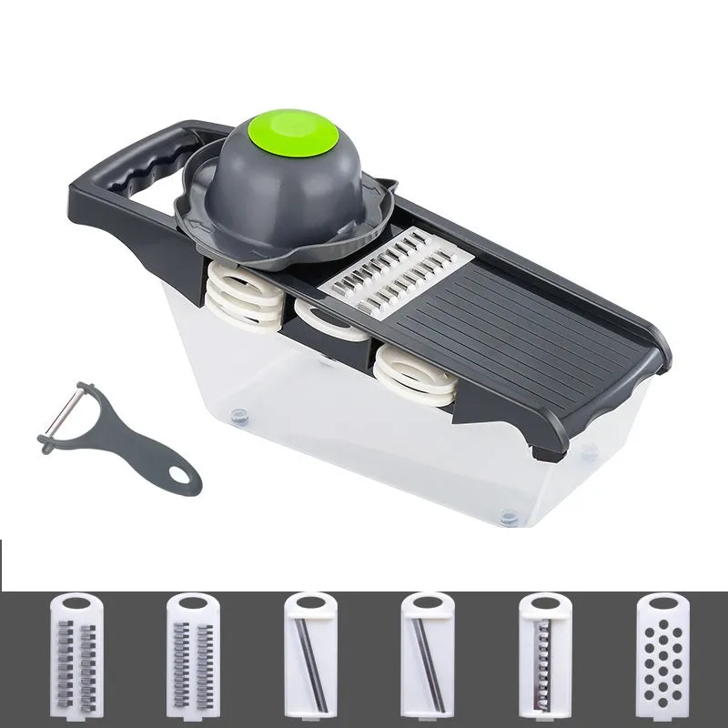 Multi-functional stainless steel grater