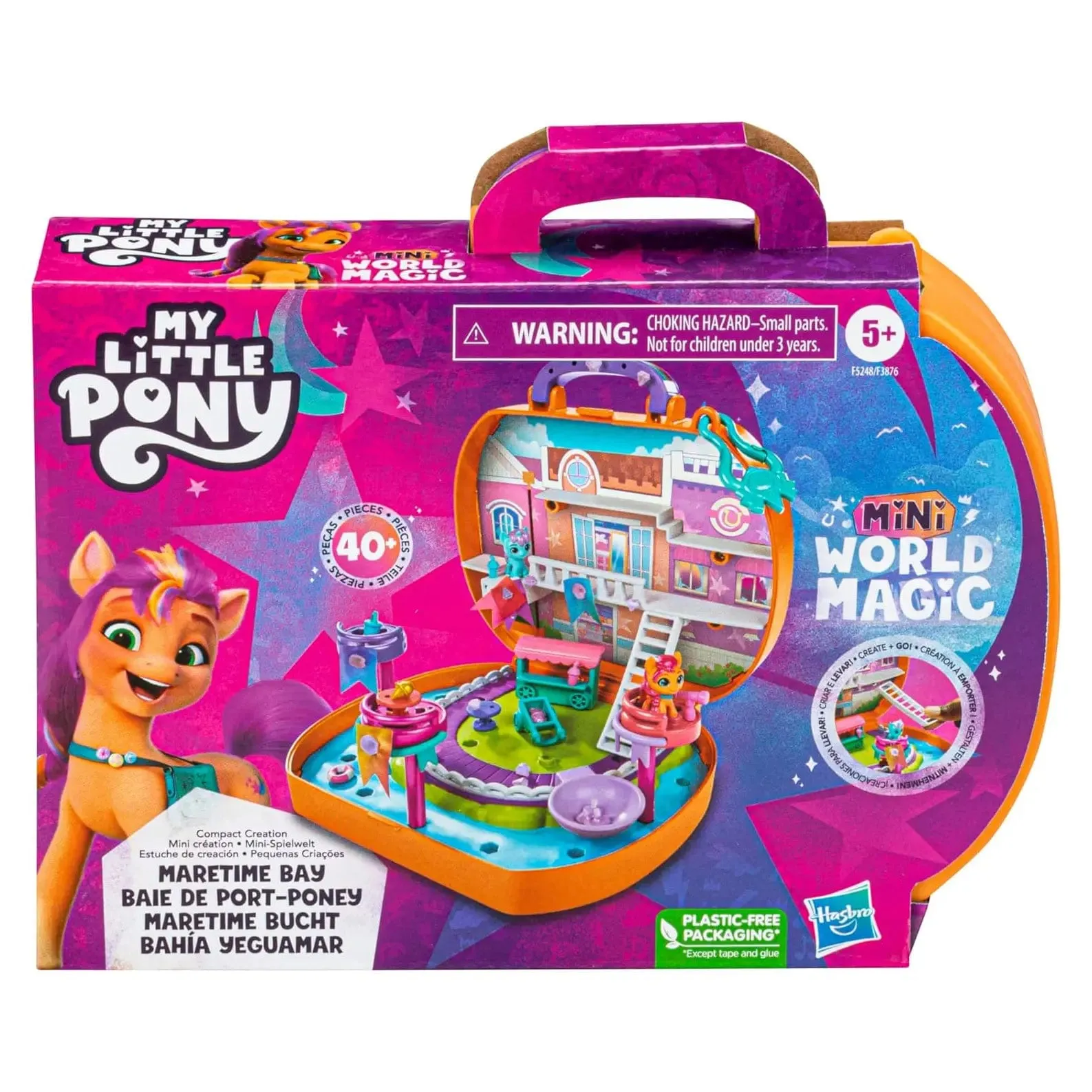 My Little Pony Mini World Magic Compact Creations 40  Pieces