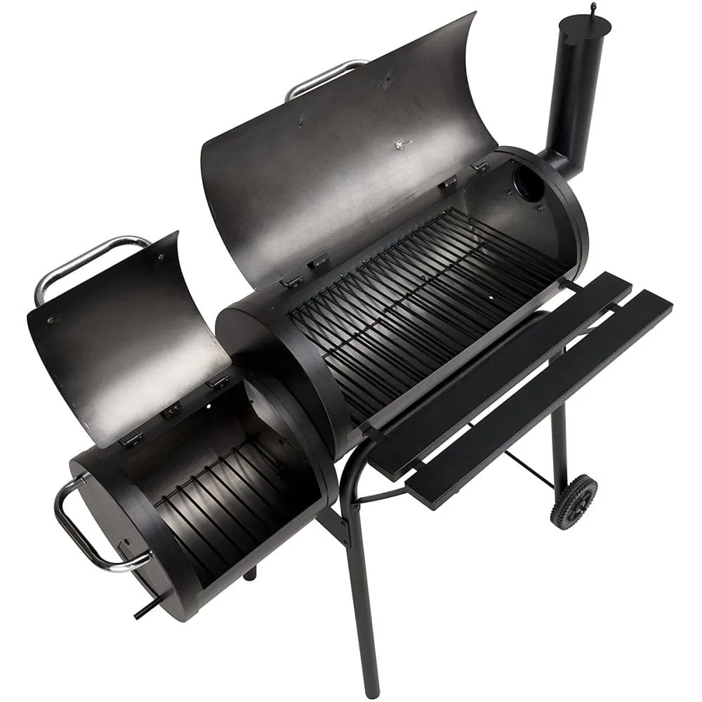 Neo Large Charcoal Barrel Smoker Barbecue BBQ