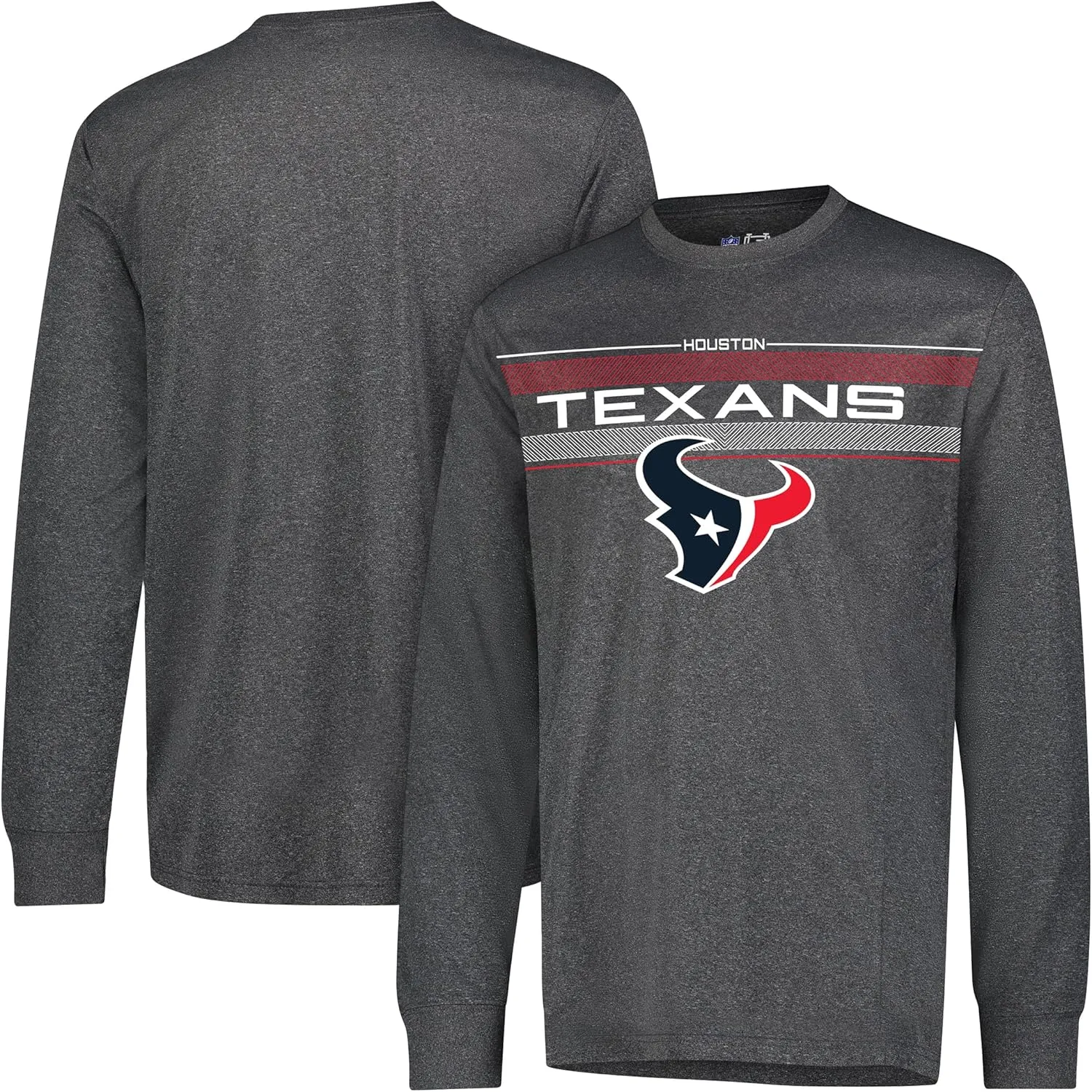 NFL Official Super Soft Game Day Long Sleeve T-Shirt|Houston Texans