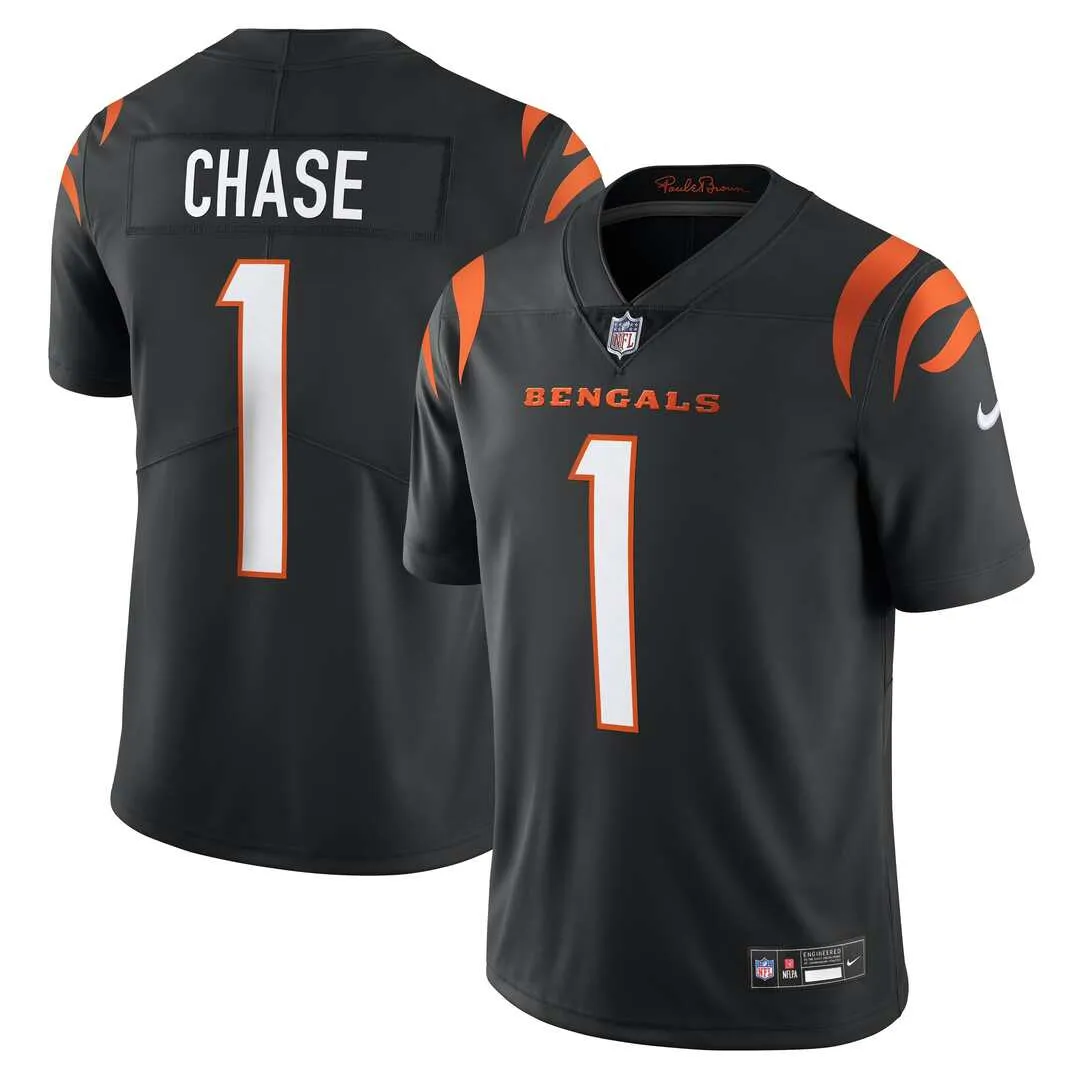 Nike Men's NFL Cincinnati Bengals Ja'Marr Chase Limited Jersey 2023