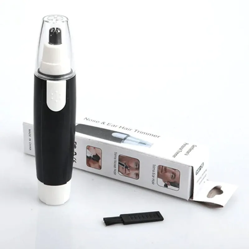 Nose and ear hair trimmer - wireless and portable