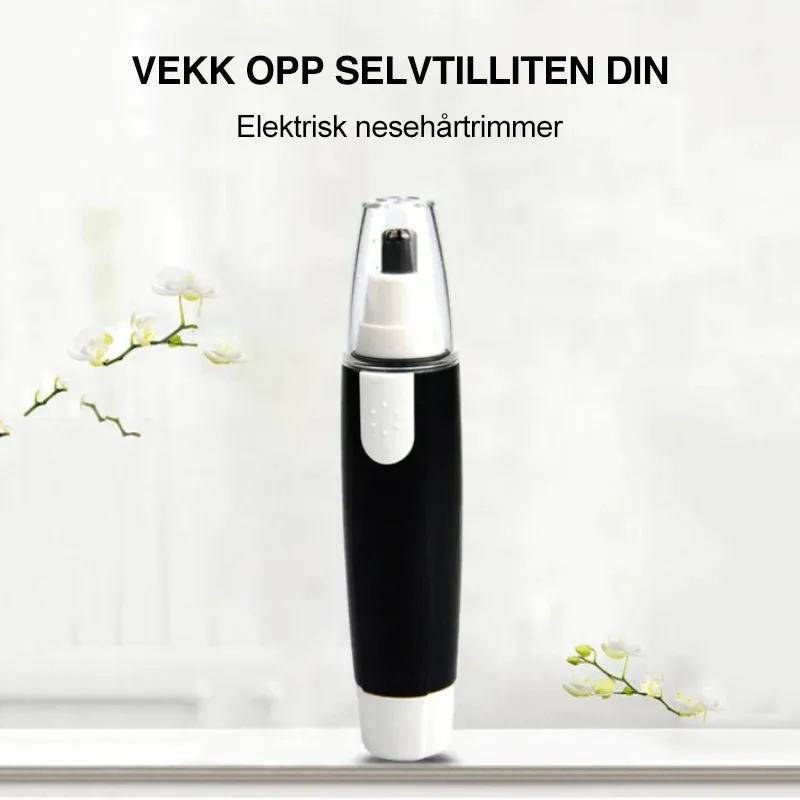 Nose and ear hair trimmer - wireless and portable