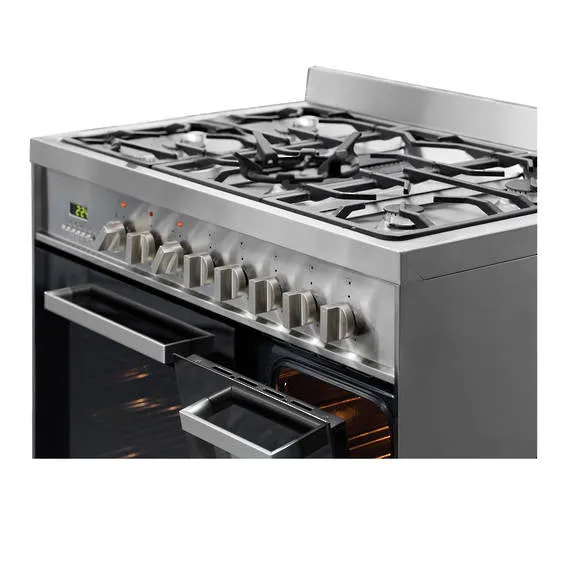 Parmco FS9S-5-3 900mm Stainless Steel Combination Freestanding 1.5 Oven