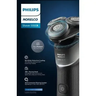 Philips Norelco Series 5000 Wet & Dry Men's Rechargeable Electric Shaver - X5004/84