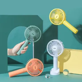 Phone Holder Mini Handheld Fan