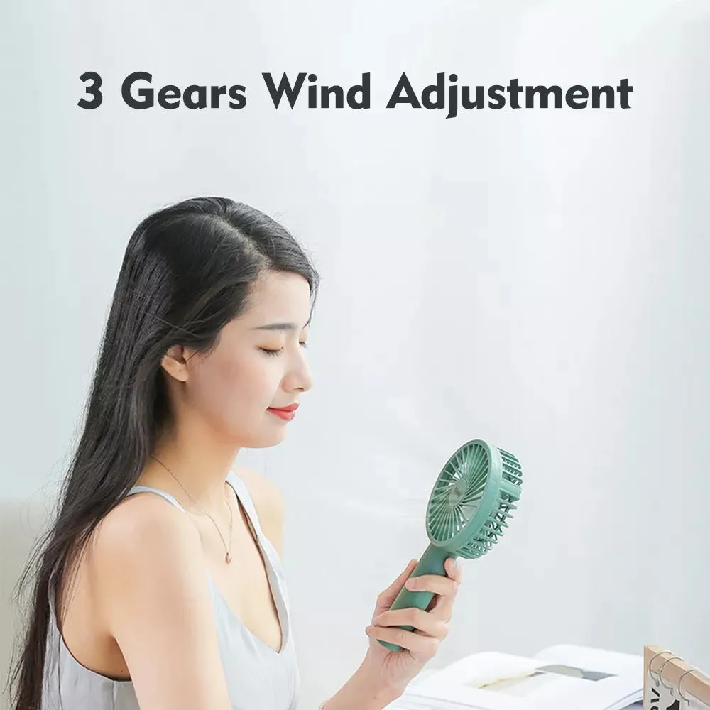 Phone Holder Mini Handheld Fan