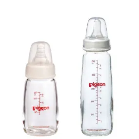 Pigeon Flexible Slim Neck Bottle - Glass