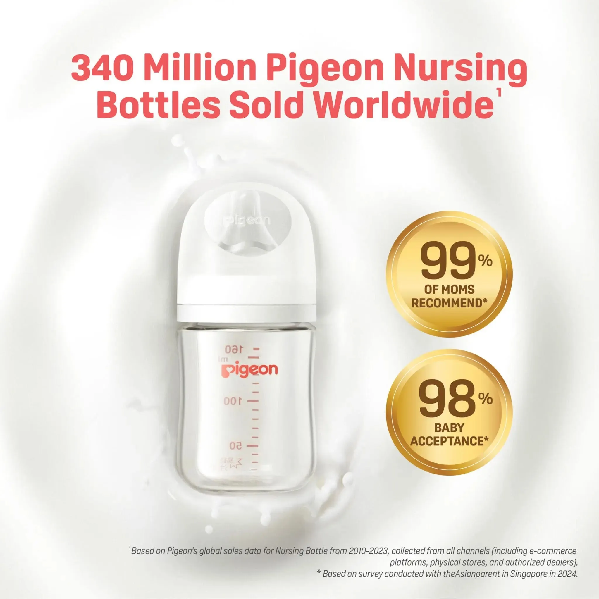 Pigeon Softouch Bpp Nursing Bottle T-Ester Mountain - 240ml