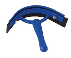 Plastic Sweat Scraper with Rubber Edge