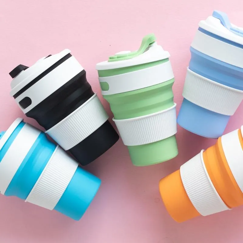 Portable Collapsible Silicone Coffee Mug