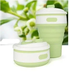 Portable Collapsible Silicone Coffee Mug