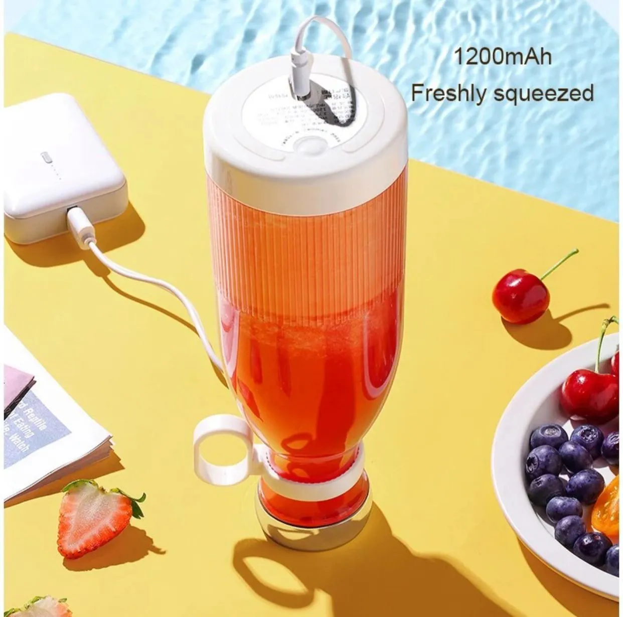 Portable Fruit Blender Cup 350ml