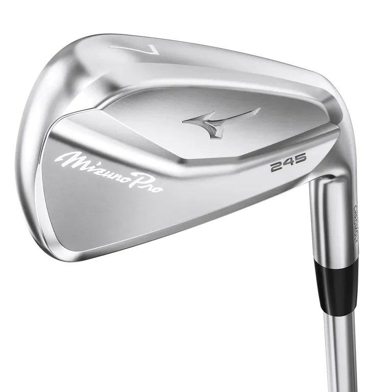 Pre-Owned Mizuno Pro 245 Iron Set 5-GW w/ Dynamic Gold 105 S300 Chrome Parallel Shaft