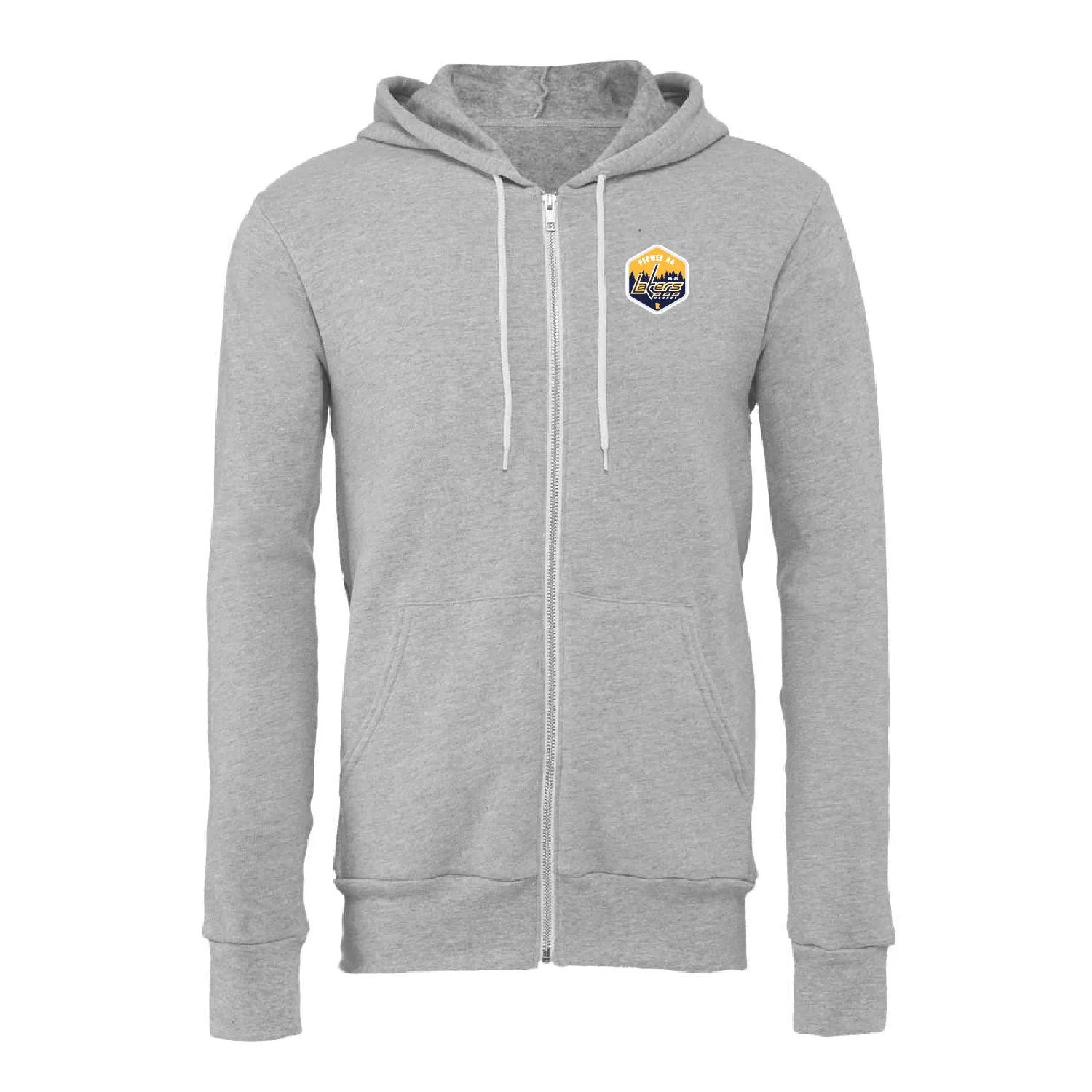 Prior Lake Peewee Sponge Fleece Full Zip Hoodie