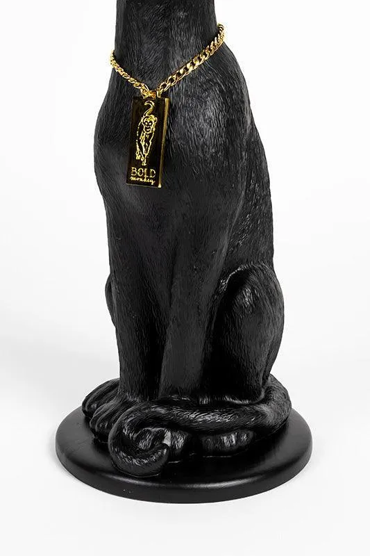 Proudly Crowned Panther Candle Holder