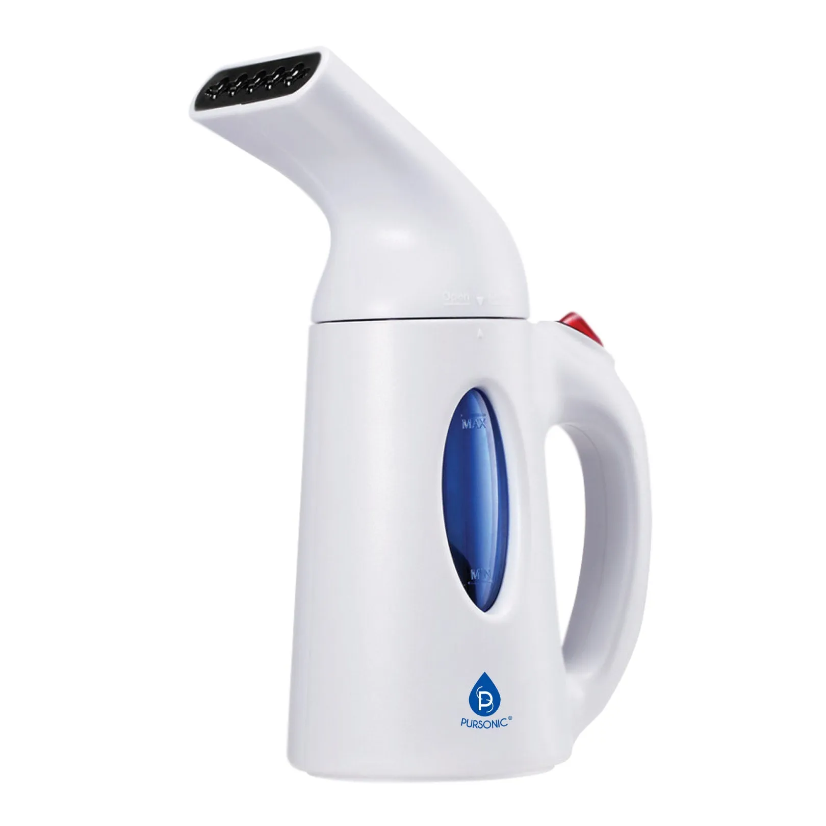 Pursonic 130ml Handheld Fabric Fast Heat-up Powerful Travel Clothes CS180 Portable Garment Steamer