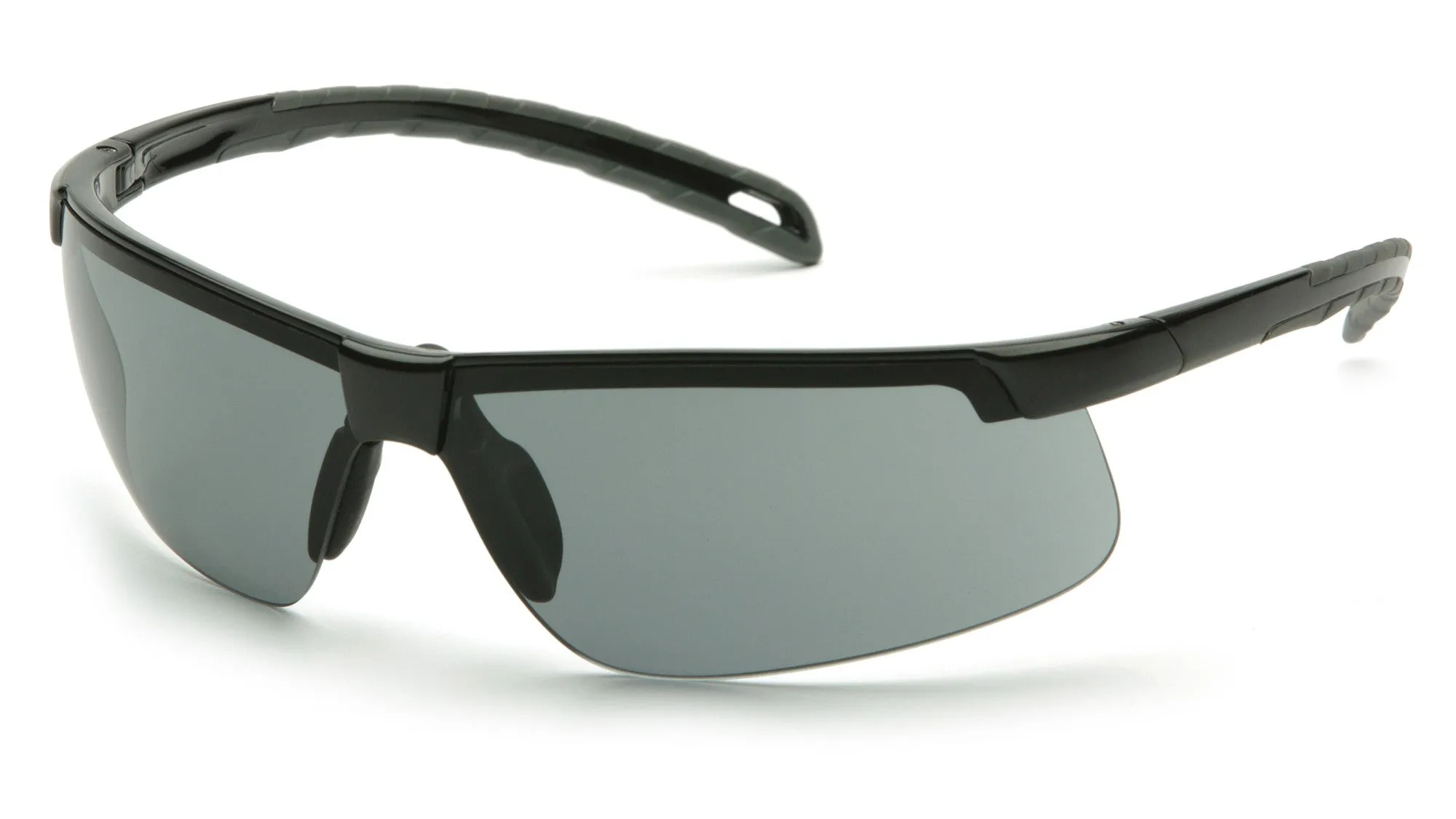 Pyramex SB8620DTM Ever-Lite Black Safety Glasses W/ Gray H2MAX Anti-Fog Lens (12 each)