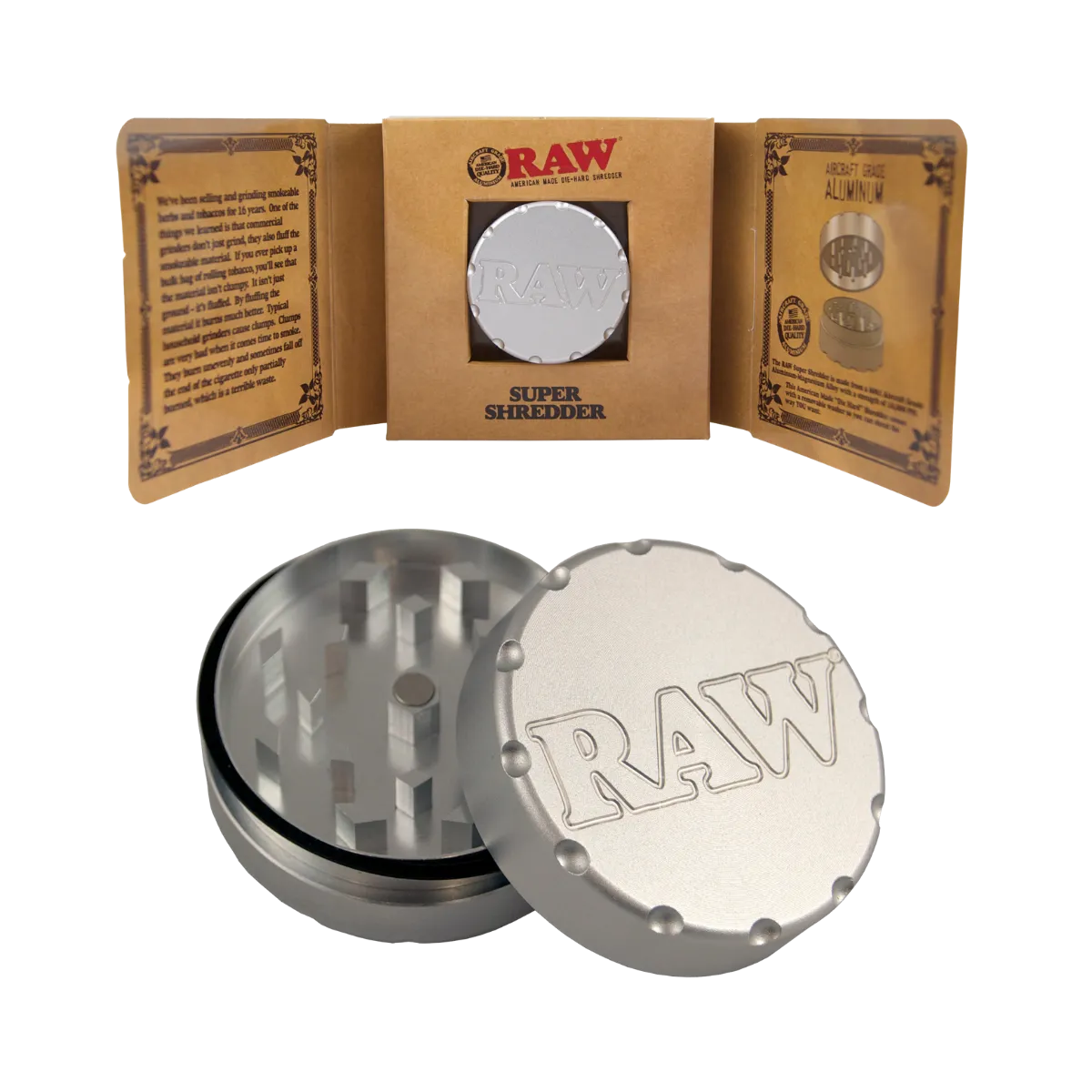 Raw 2 piece Grinder 45mm