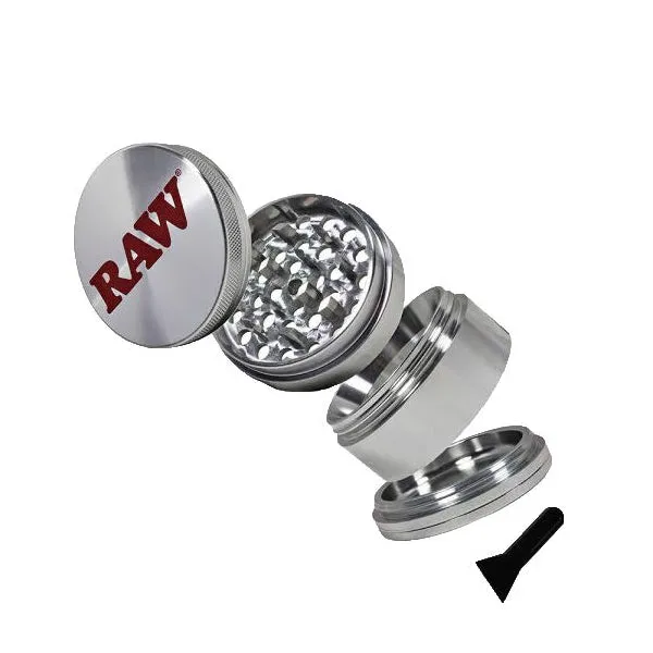 RAW  - 4 part 56mm Grinder - CNC Aluminium