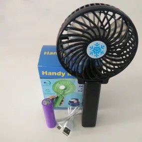 Rechargeable mini hand fan