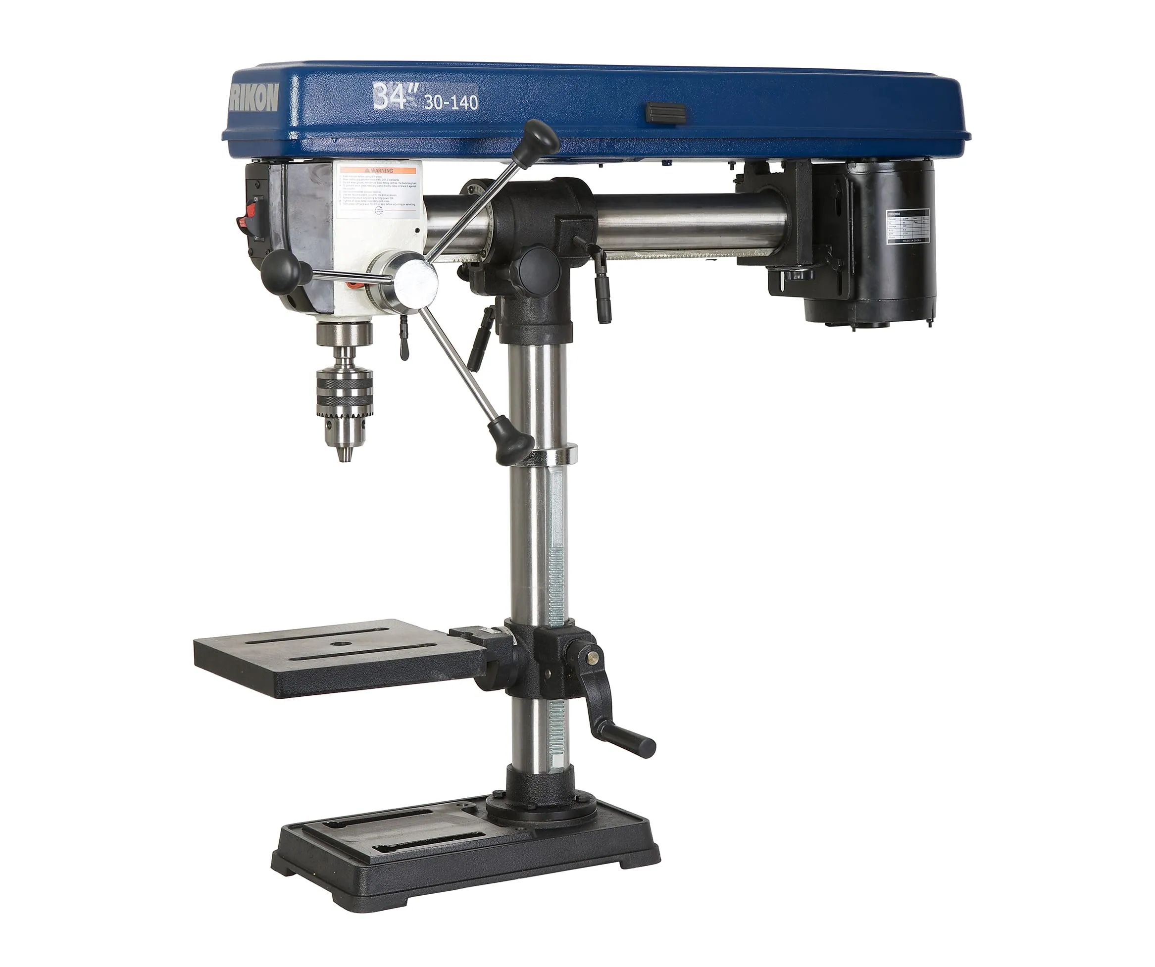 Rikon 34″ Benchtop Radial Drill Press (30-140)