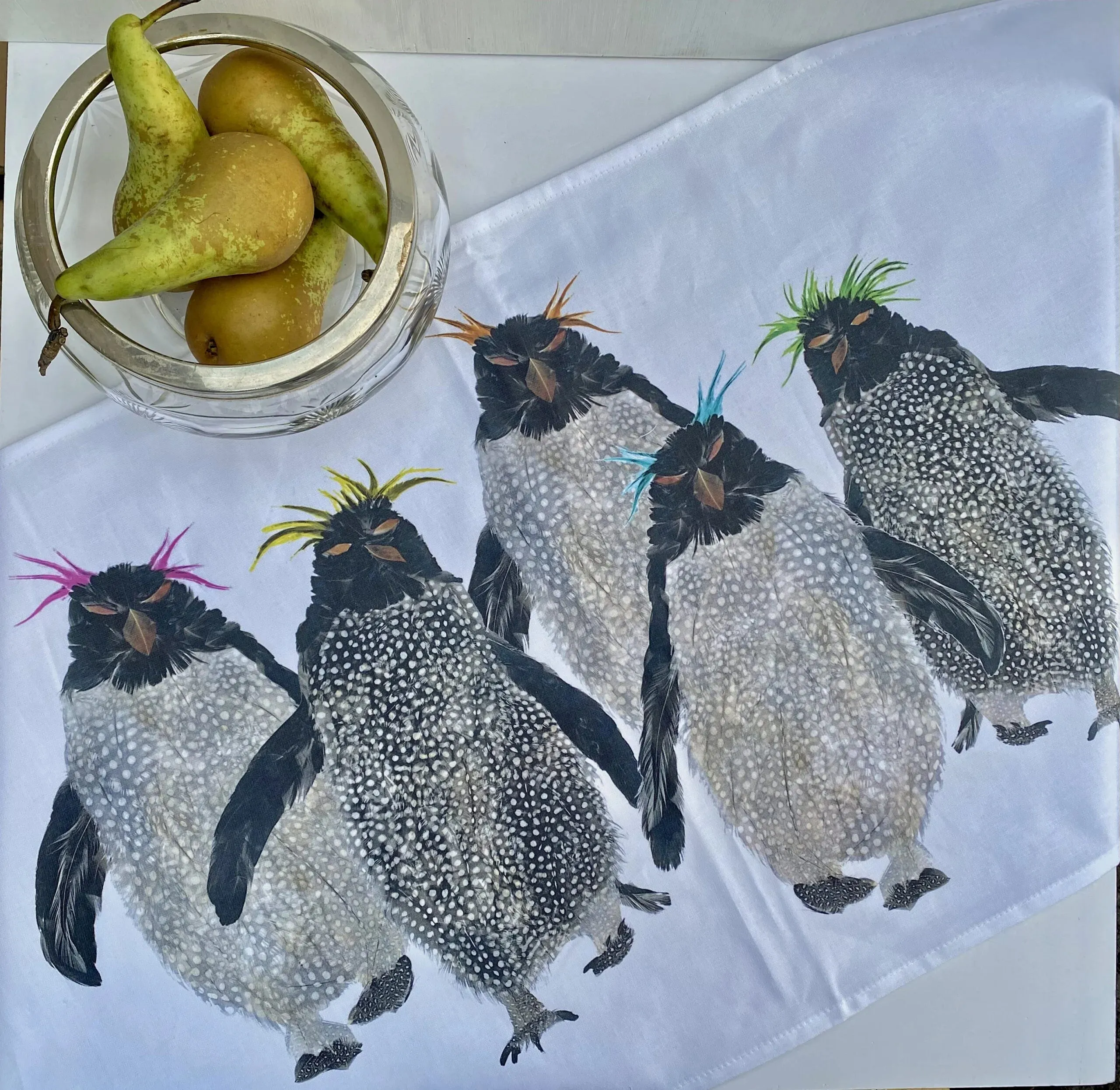 ROCKHOPPER PENGUIN TEA TOWEL