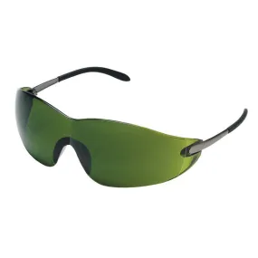 S21130 MCR Safety S21 Series Safety Glasses, Green Lens