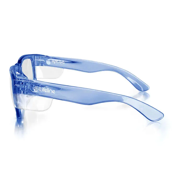 Safestyle Fusions Blue Frame Clear Lens (FBLC100)