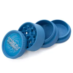 Santa Cruz Shredder - Coloured 4pc Hemp Plastic Grinder