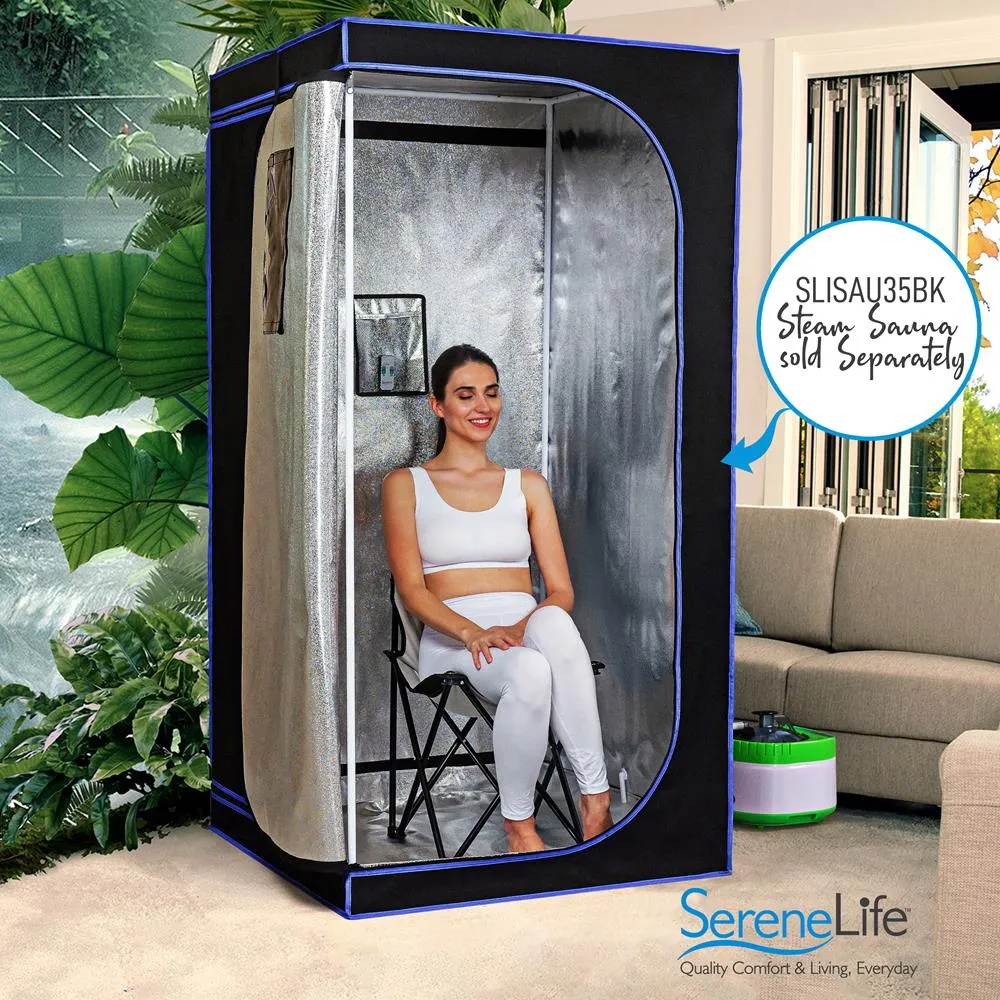 Sauna Steamer With Remote Control And Steam Hose (For Serenelife Models: Slisau35Bk, Slisau40Bk)