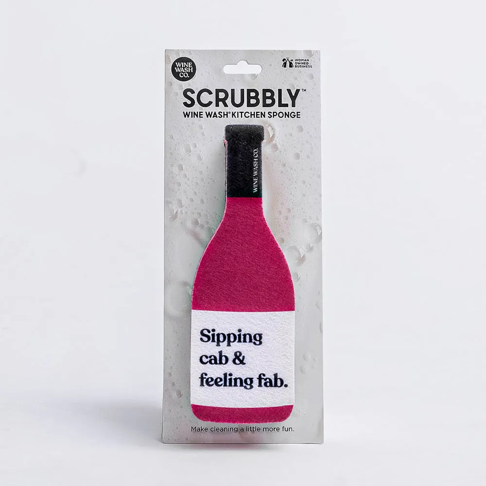 Scrubbly™ Sponge - Cabernet