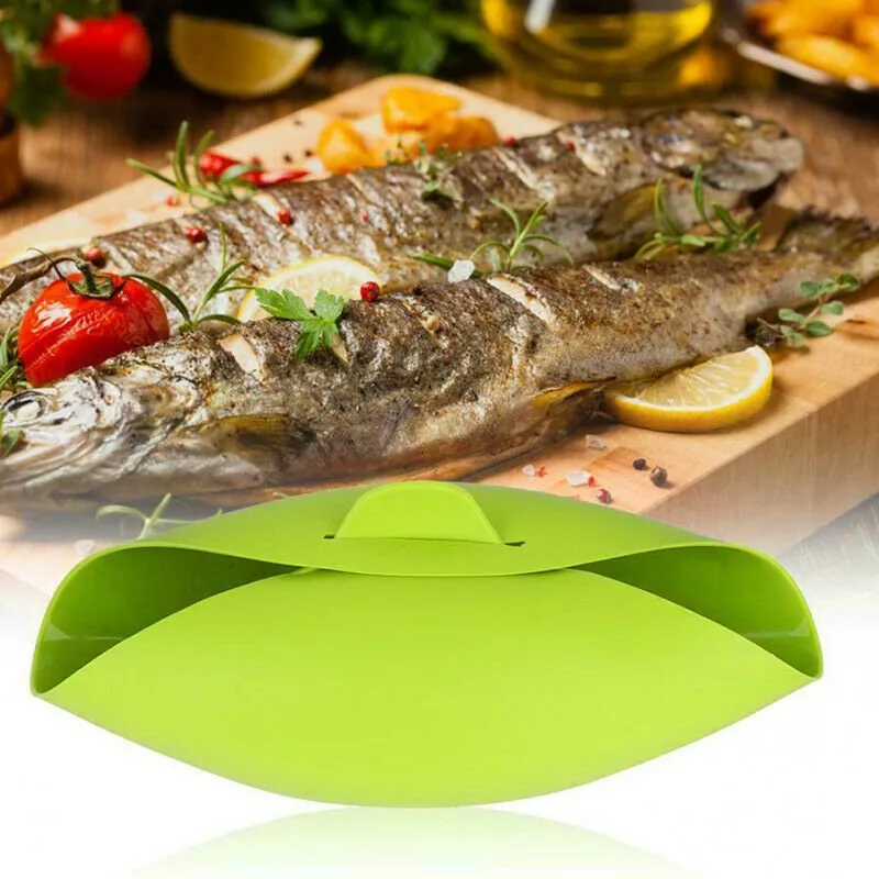 Silicone Steamer Microwaveable Bowl - Silicone Bread Maker and Fish Steam Roaster