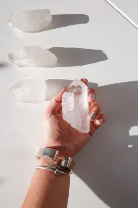 Single Terminated Raw Quartz Crystal Point