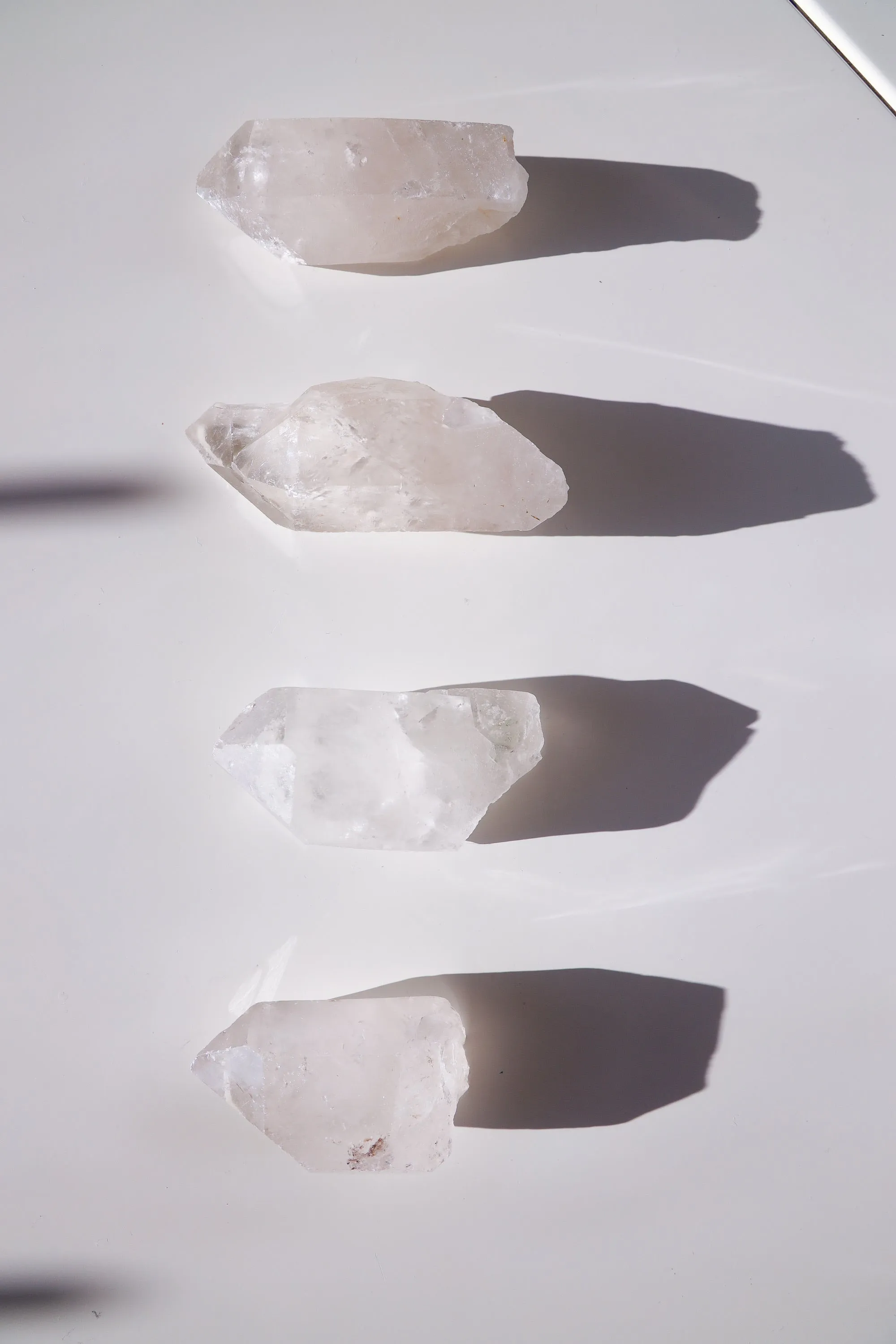 Single Terminated Raw Quartz Crystal Point