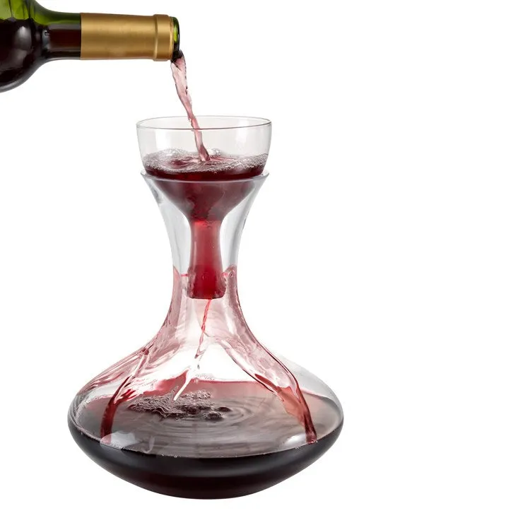 Sommelier Two-Piece Wine Aerator Set