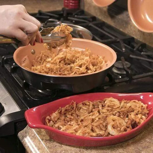 Steel Air Fry Pan - No Lid