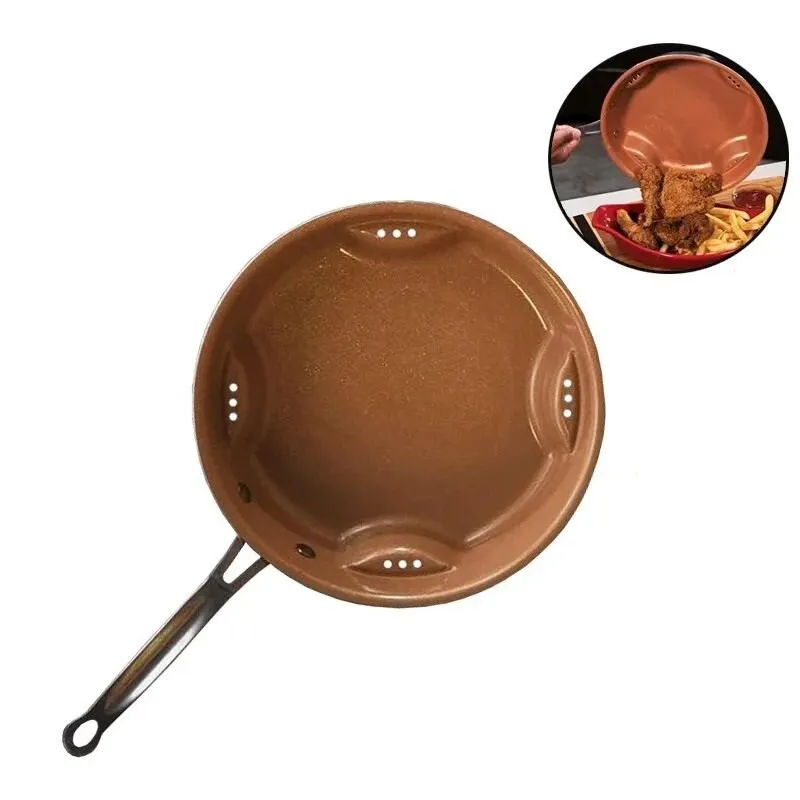 Steel Air Fry Pan - No Lid