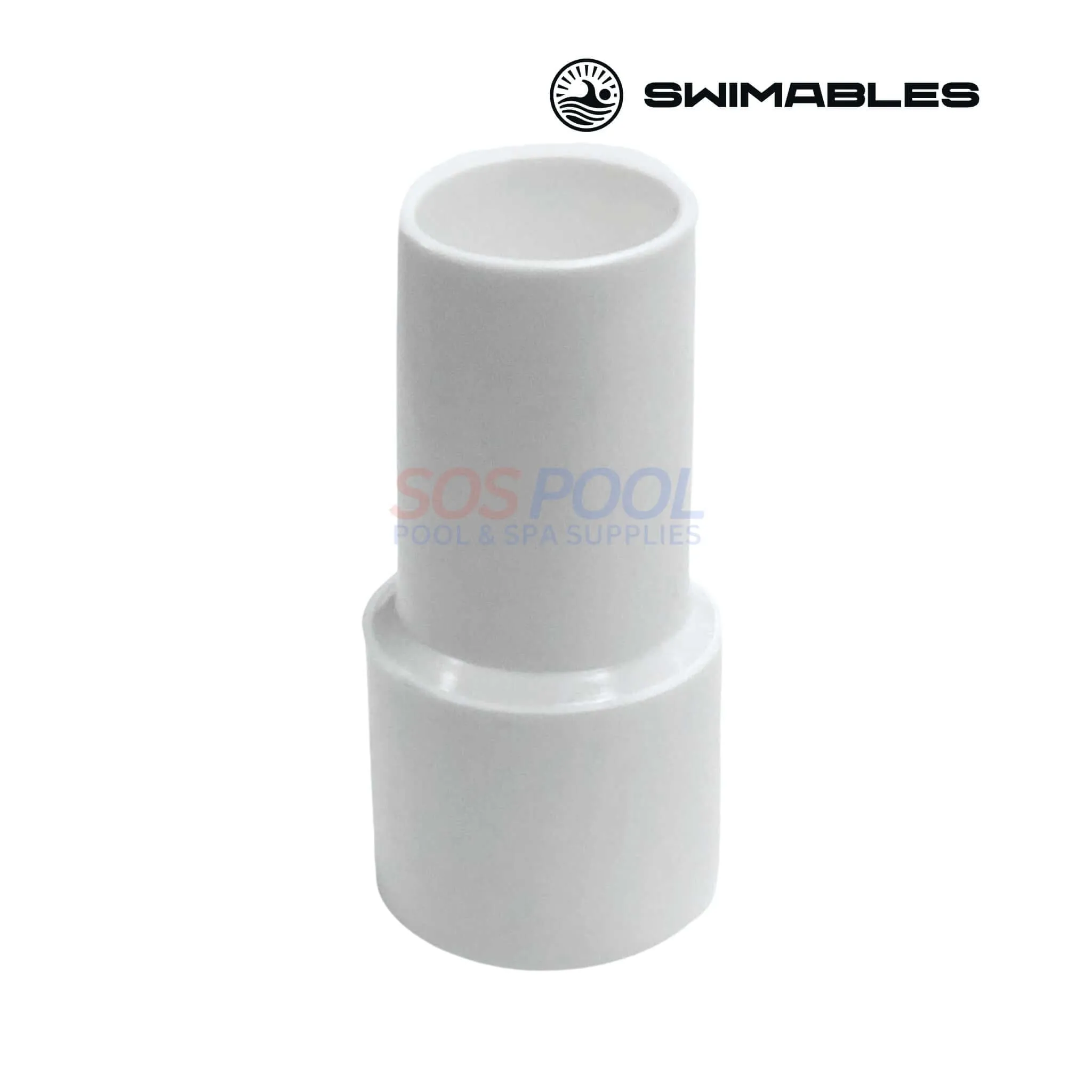 Swimables 1.5 Inch Vacuum Hose Repair Cuff | 1.5" Slip x 2" Threaded | SW-64-211