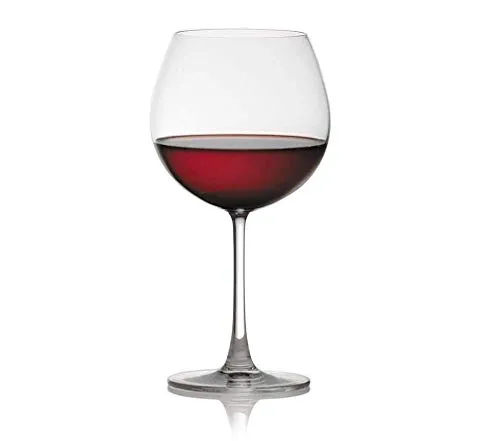 TAGROCK Balloon Red White Wine Glass, 650Ml - Set of 2