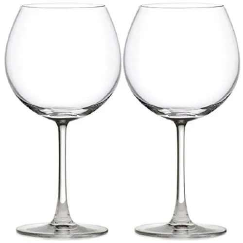 TAGROCK Balloon Red White Wine Glass, 650Ml - Set of 2