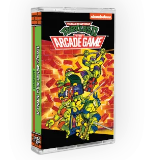 Teenage Mutant Ninja Turtles II: The Arcade Game - Cassette Soundtrack