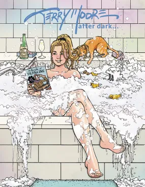 TERRY MOORE AFTER DARK ART BOOK SC