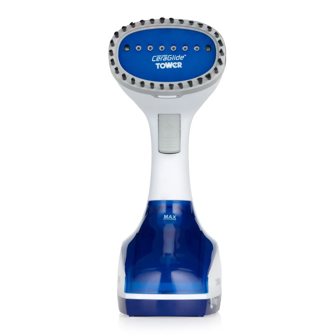 Tower 1000W Garment Steamer - Blue