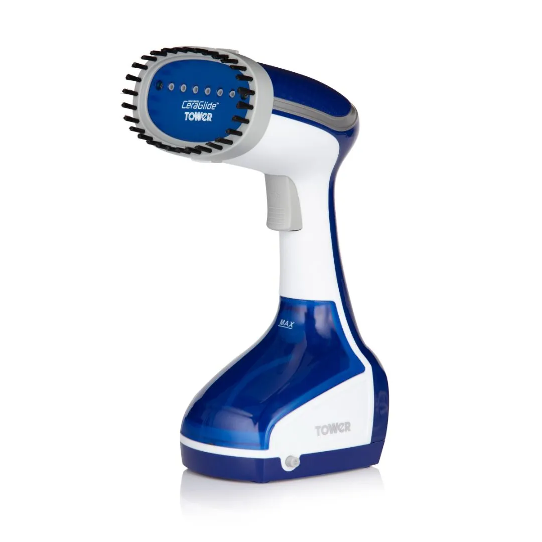 Tower 1000W Garment Steamer - Blue