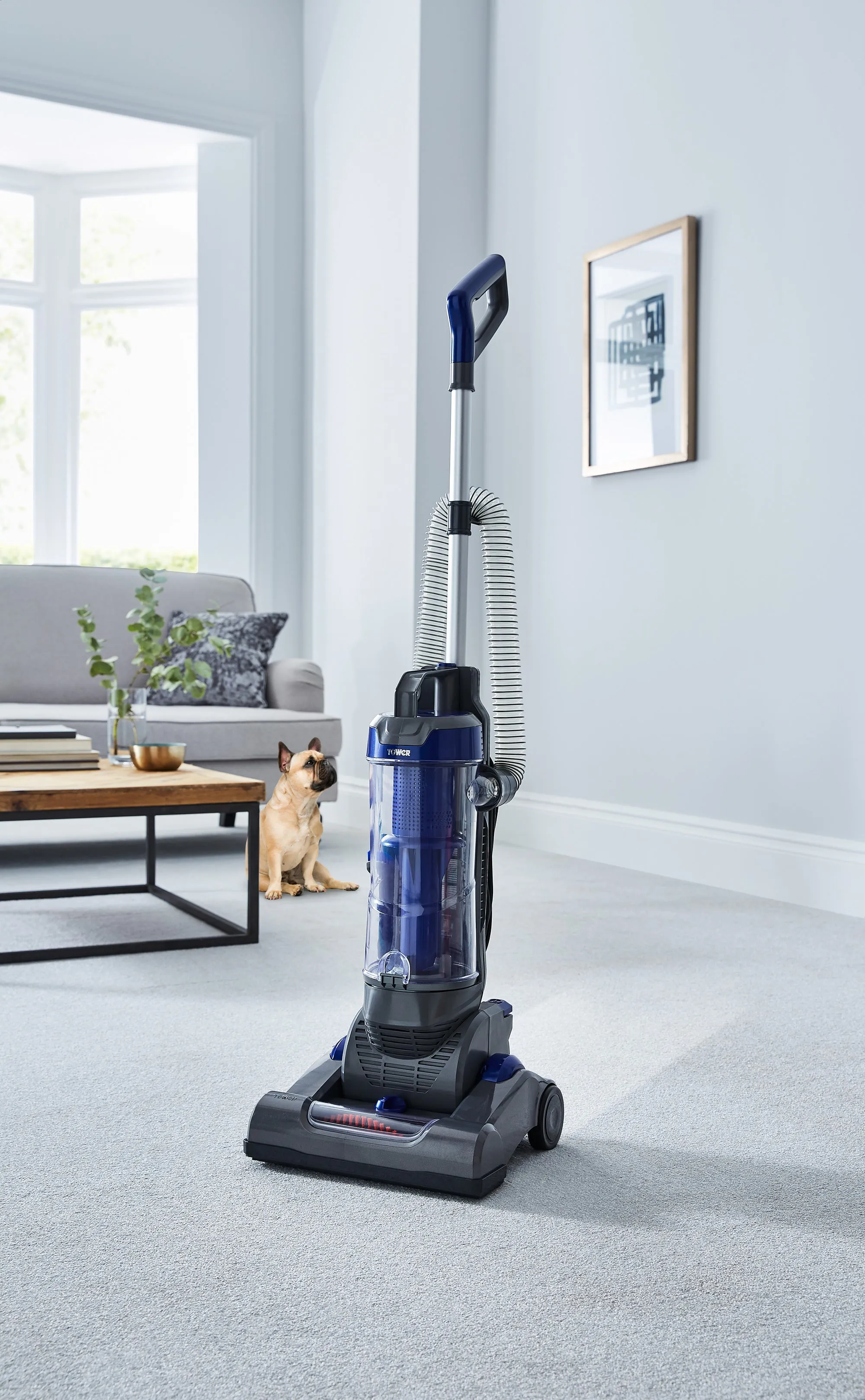 Tower TXP30PET Bagless Pet Upright Vacuum Cleaner - Blue