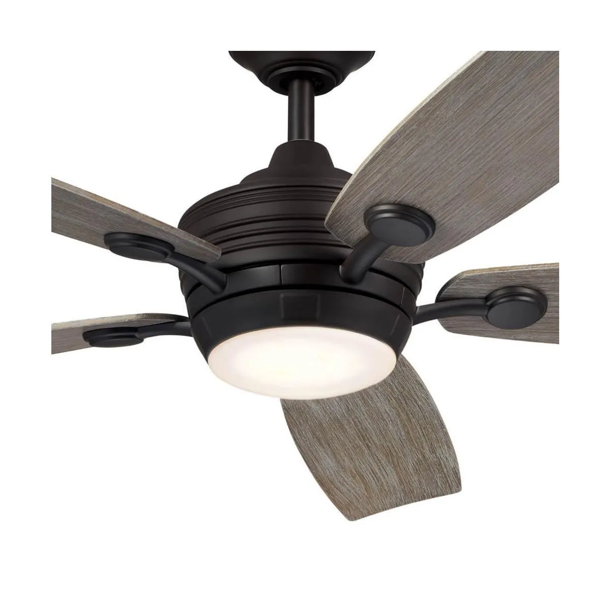 Tranquil Weather  56 Inch Olde Bronze LED Wet Rated Ceiling Fan with Remote