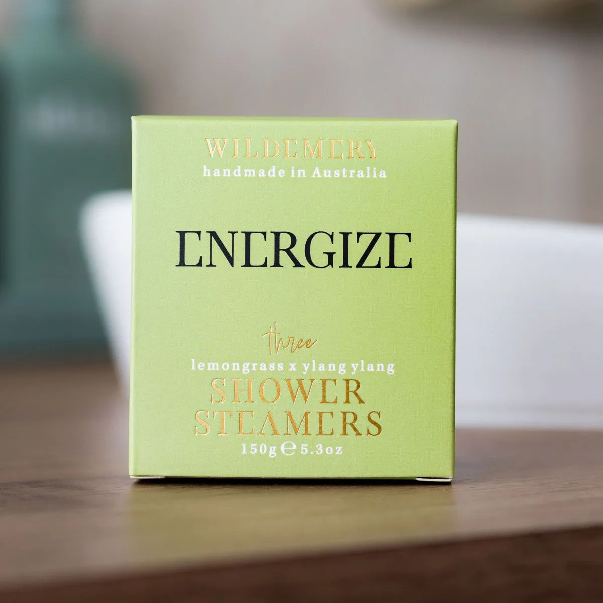 Wild Emery Energize Shower Steamer 150g