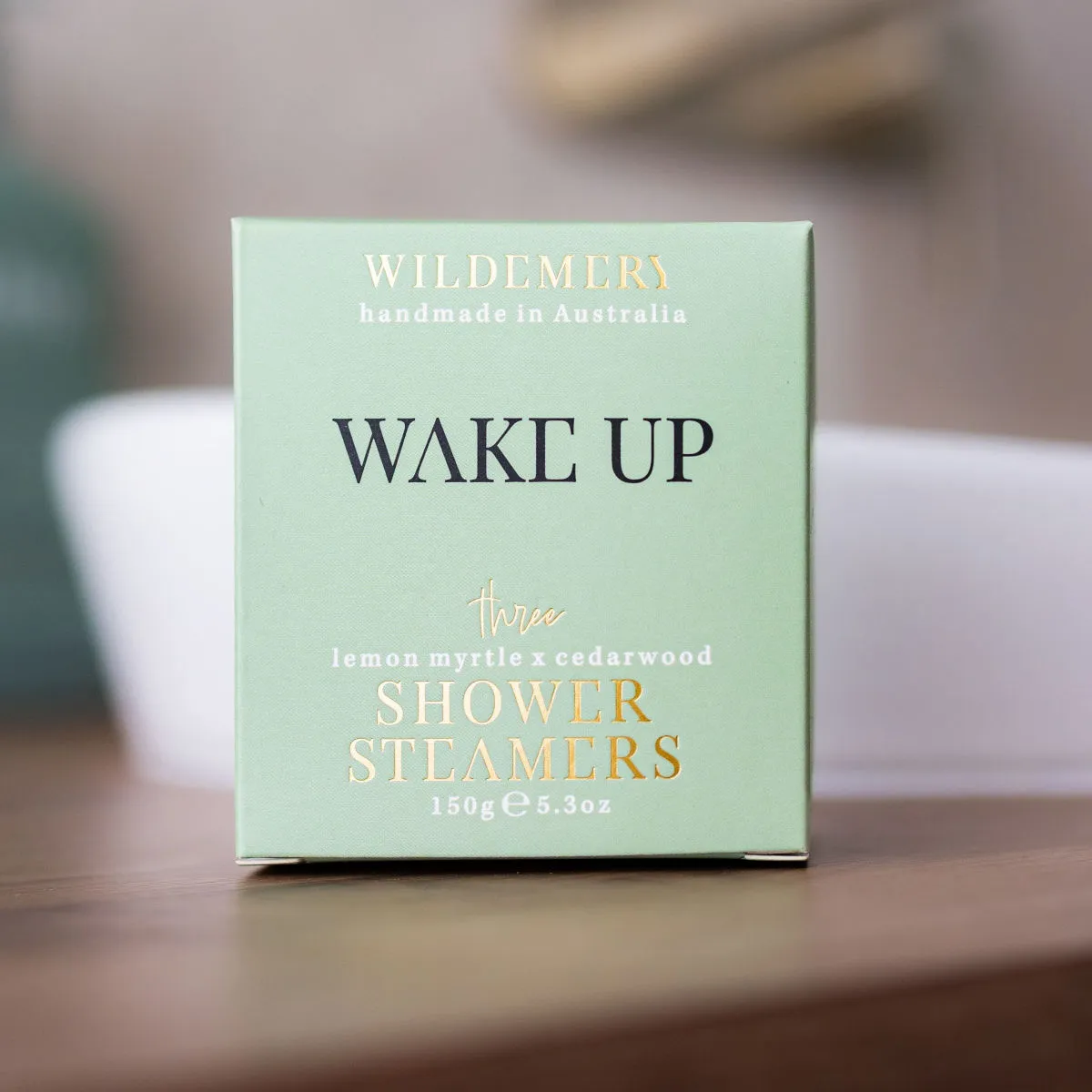 Wild Emery Wake Up Shower Steamer 150g