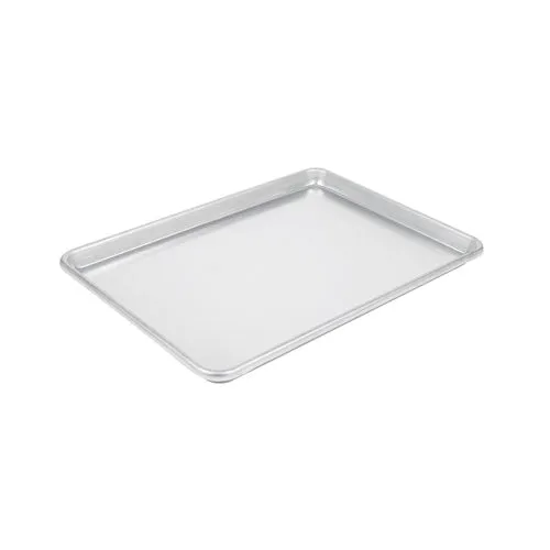 Winco ALXP-1622 16" x 22" 19 Gauge 2/3 Size Closed Bead Aluminum Sheet Pan